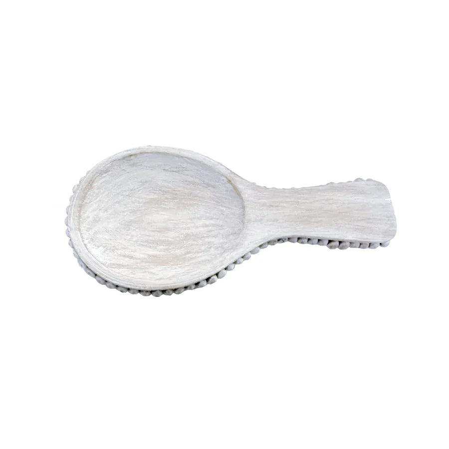 Beaded Mango Spoon Rest