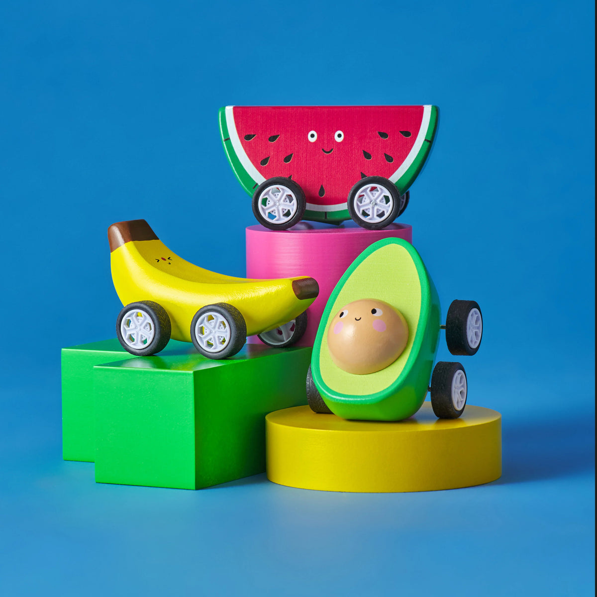 Fruit-Fun Pull Back Cars