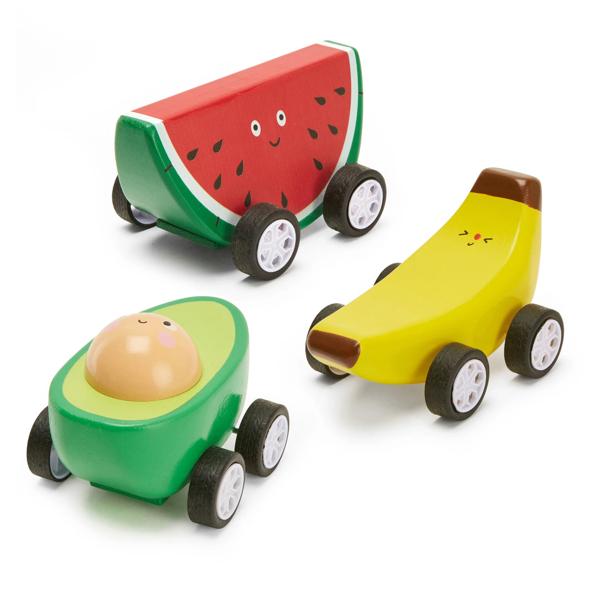 Fruit-Fun Pull Back Cars