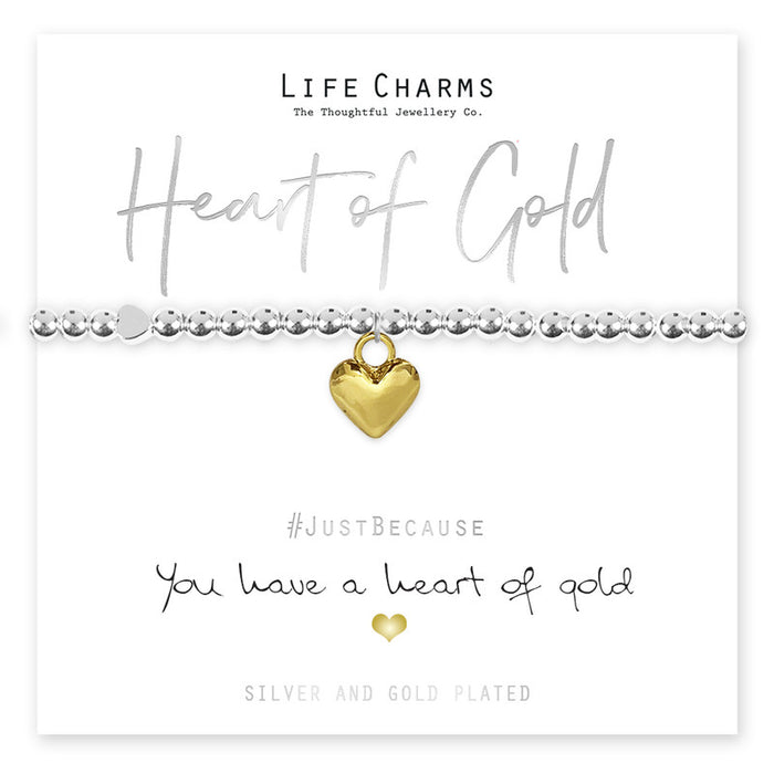 Heart of Gold Bracelet