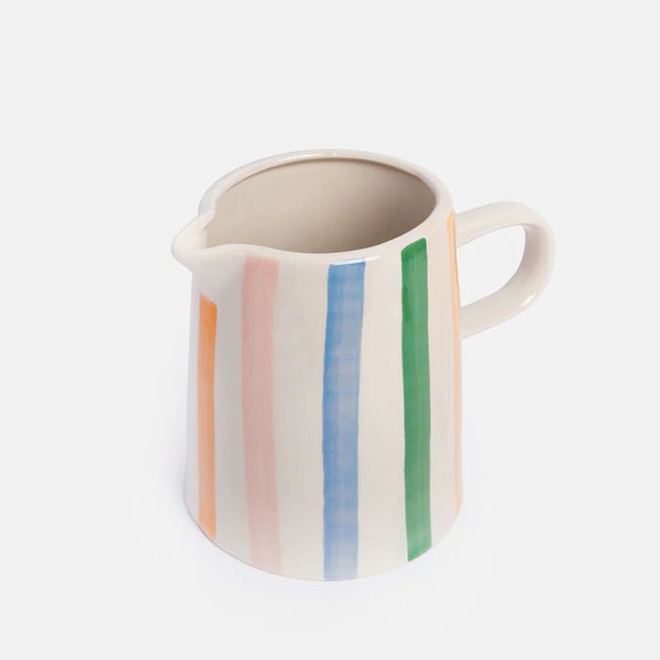 Multi Stripe Large Jug