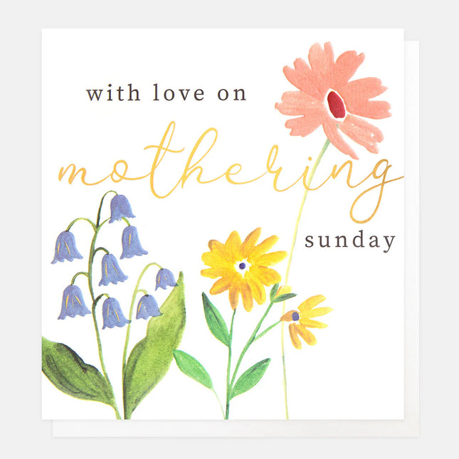 Spring Flowers Mother's Day Card