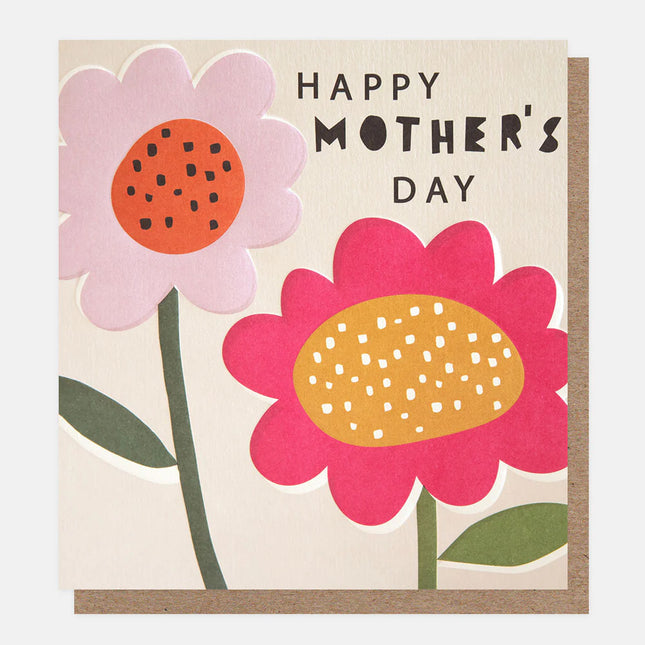 Happy Mothers day Offset flower heads