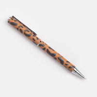 Tan Leopard Pen