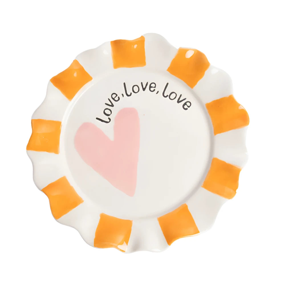 Love Heart Plate