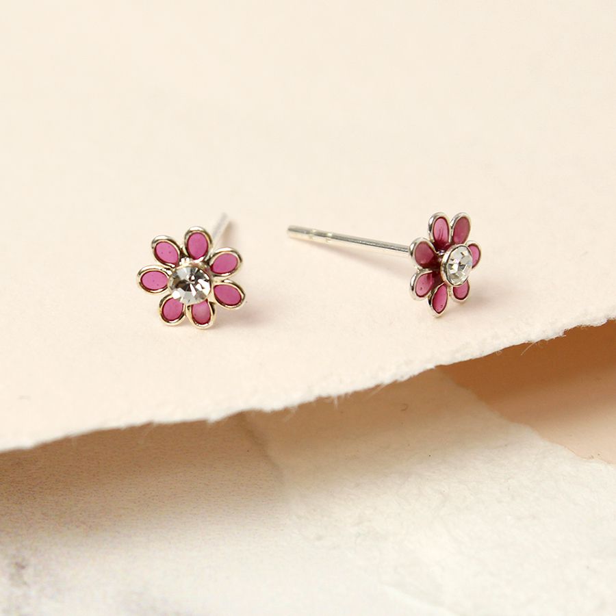 Tiny Flower Stud Earrings