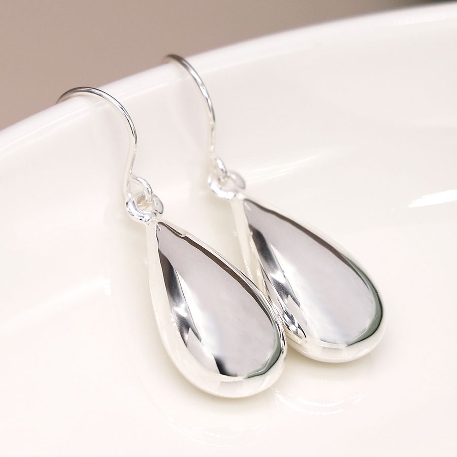 Sterling Silver Classic Drop Earrings