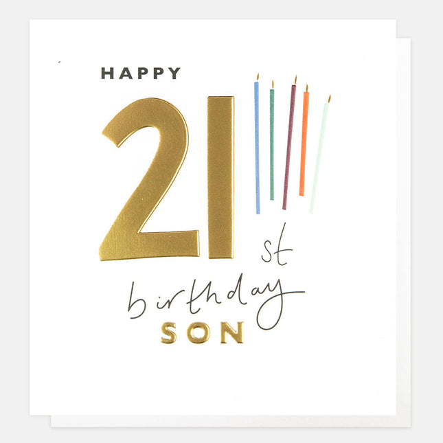 Happy 21st Birthday Son