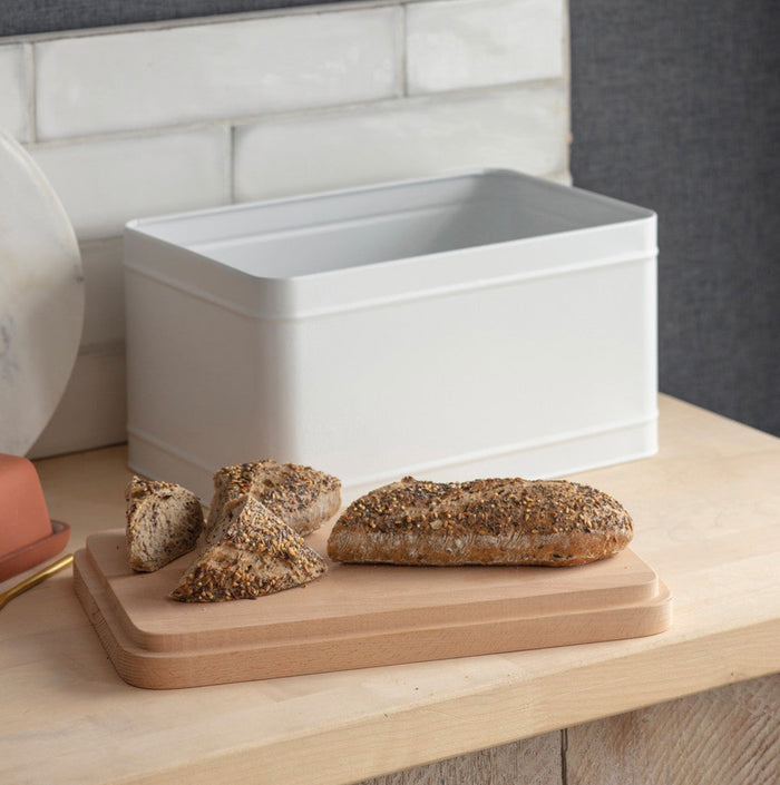 Borough Bread Bin - Lily White