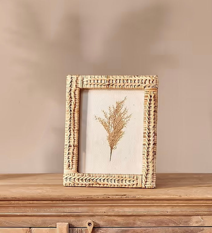 Rattan Photo Frame 8x10