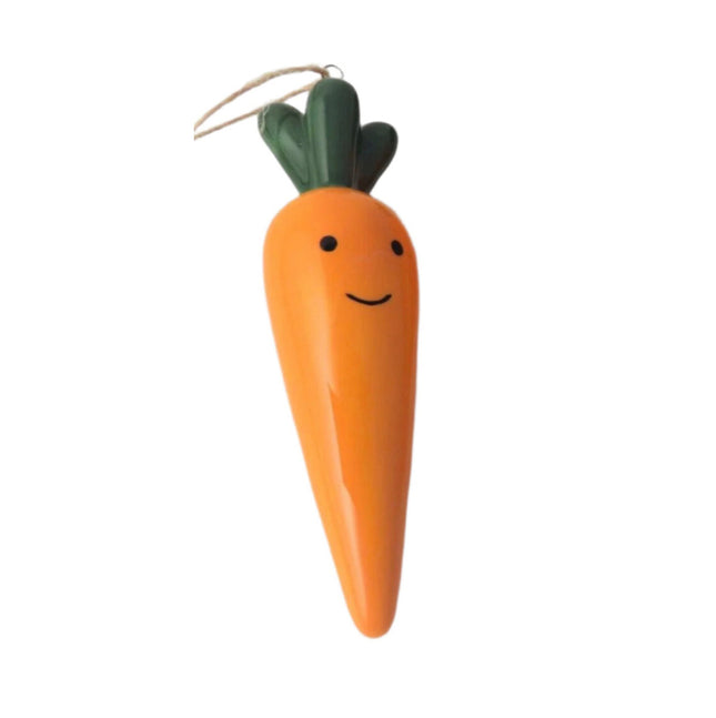 9.2cm Carrot hanging decoration