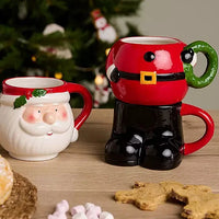 Set of 3 Santa Stacking Mugs