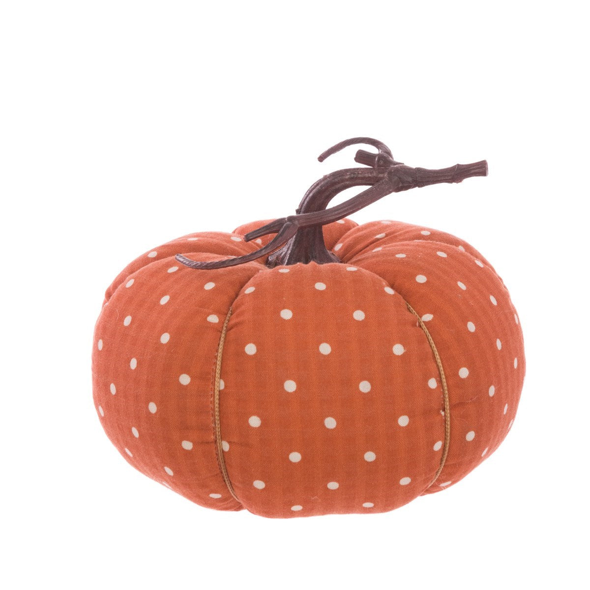 Spotty Fabric Pumpkin