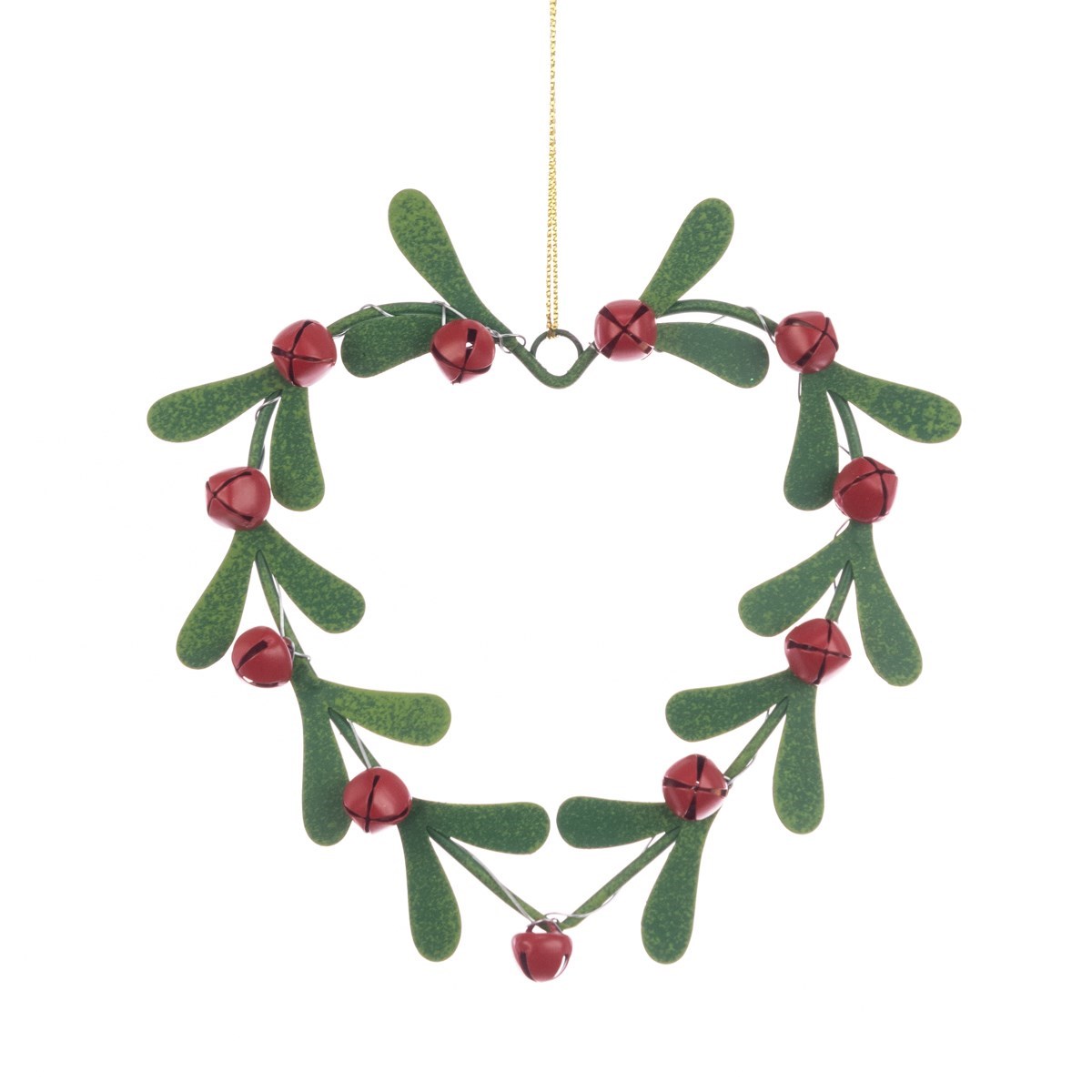 Metal Mistletoe Wreath Hanger