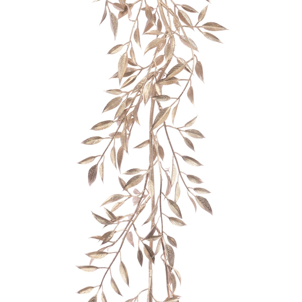 Metallic Delicate Leaf Garland