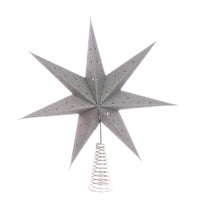 FSC Paper Star Tree Topper 30cm