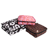 Flower/Leopard/Heart Set of 3 Packing Cubes