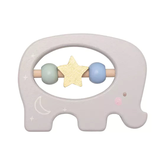 Bambino Wooden Animal Rattle