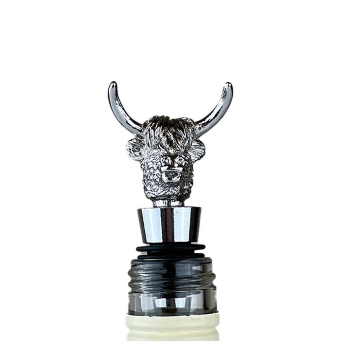 Highland Cow Bottle Stopper