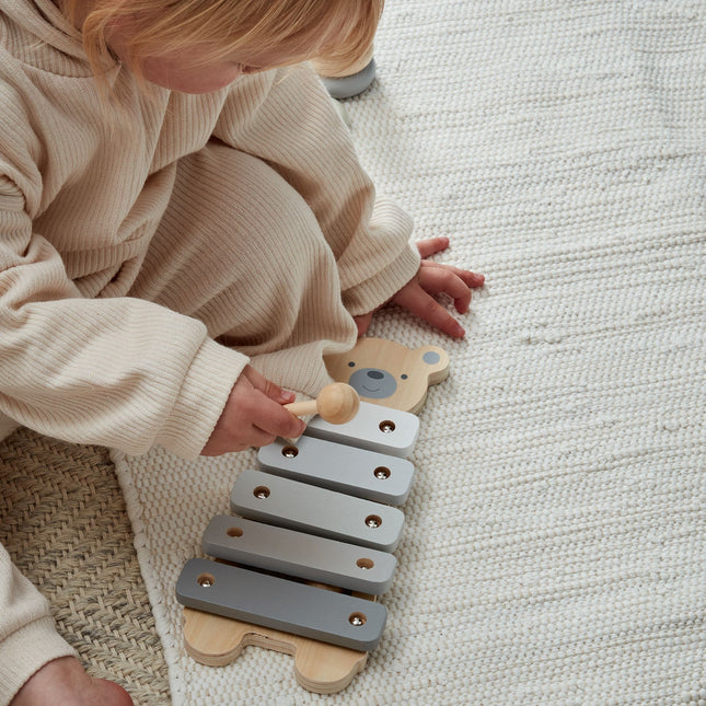 Wooden Teddy Xylophone