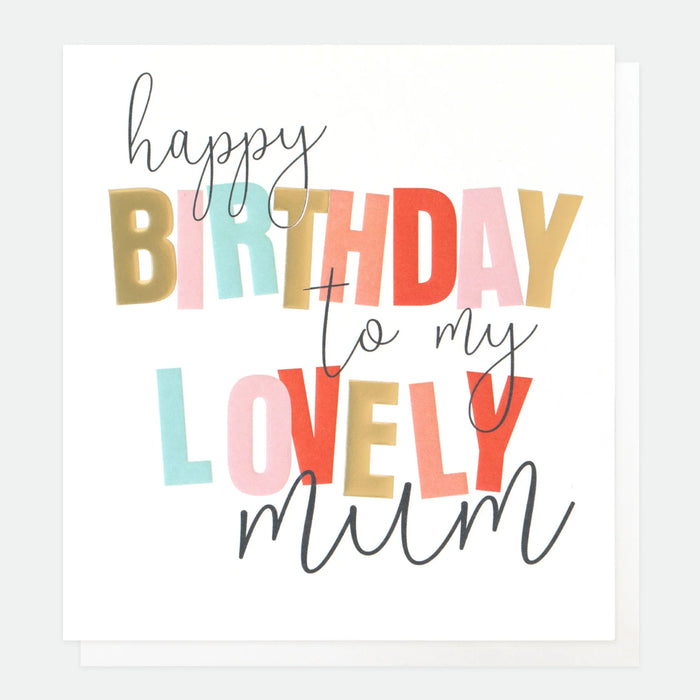 Lovely Birthday Card for Mum