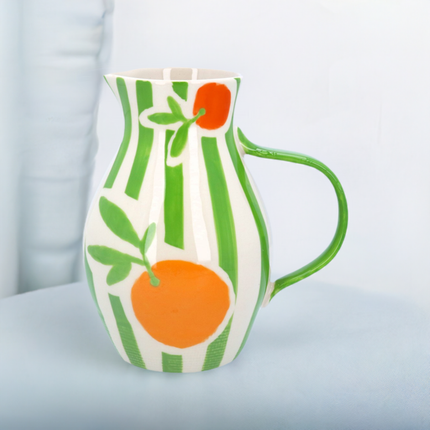 Clementine Stoneware Jug Medium