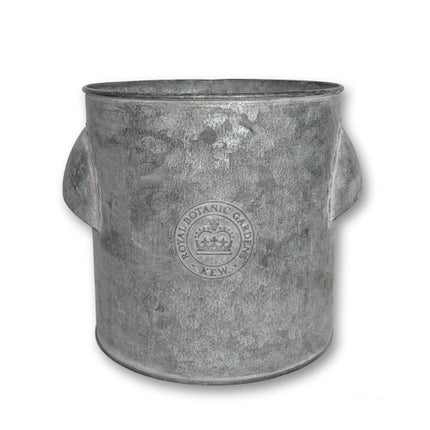 Kew Zinc Tub With Handles Medium