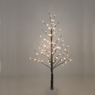 Snow Tree with Lights 120cm