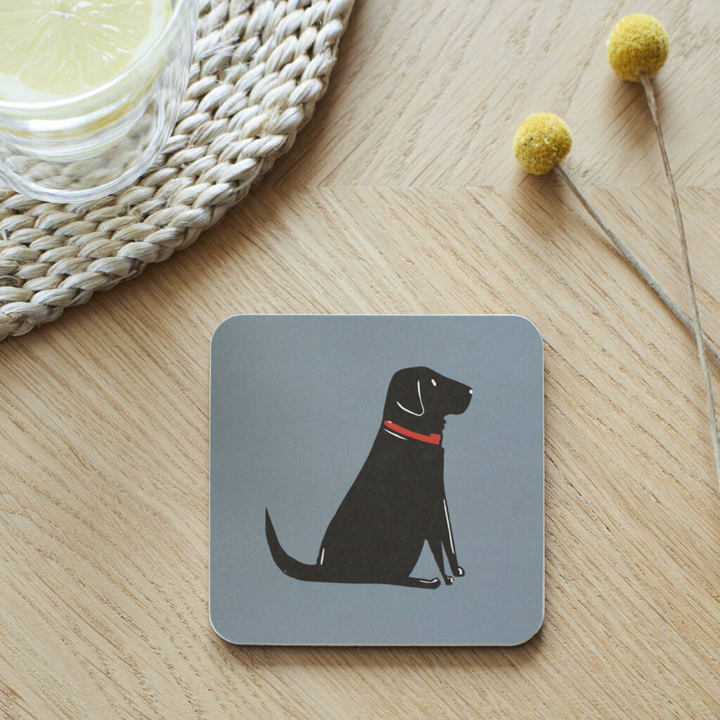 Black Labrador Coaster