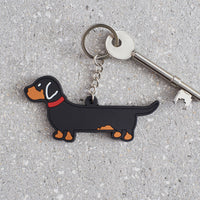 Dachshund Keyring