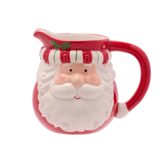 Santa Sugar Bowl & Milk Jug Set