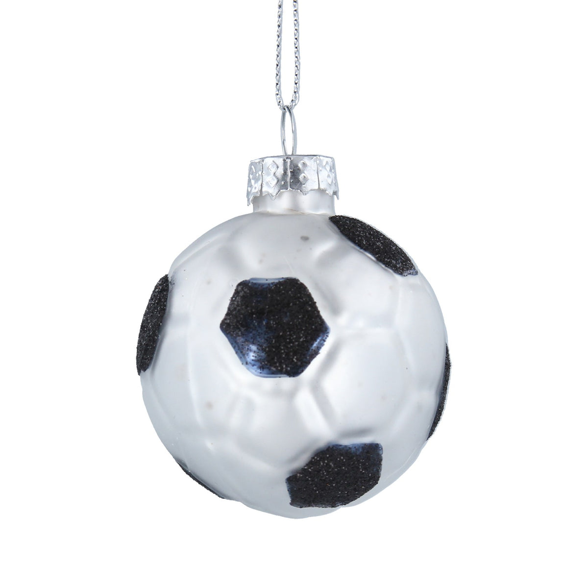 Glass Football Decoration