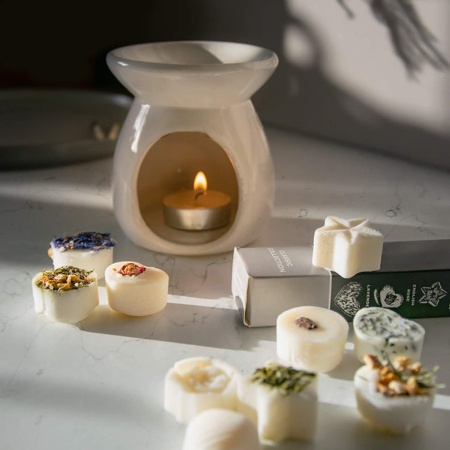 Oil Burner Wax Melt Gift Set