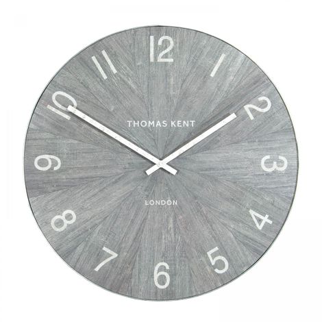 22" Wharf Wall Clock Limestone