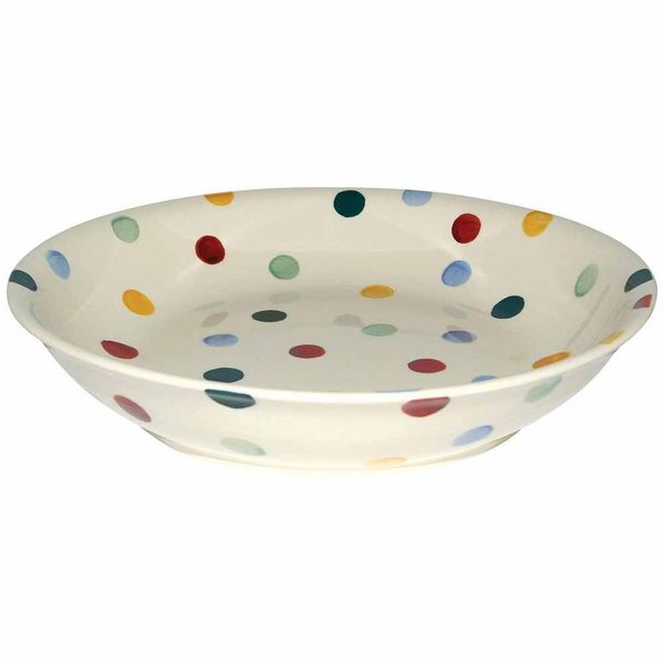 Polka Dot Medium Pasta Bowl