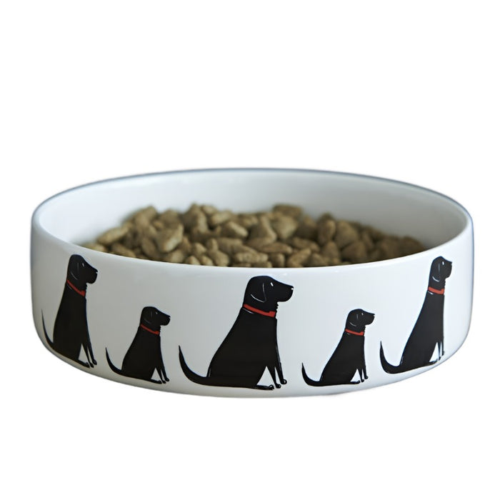 Black Labrador  Dog Bowl (Large)