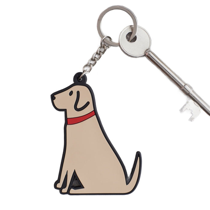 Yellow Labrador Keyring