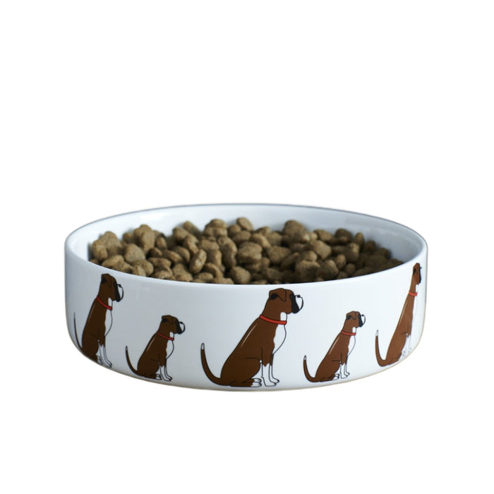 Boxer Dog Bowl  (Large)