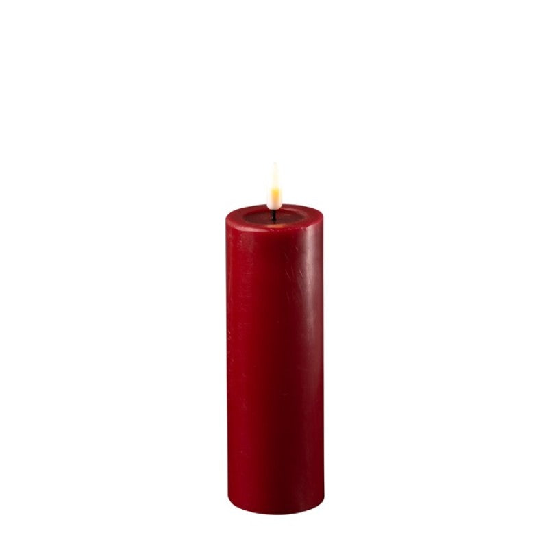 Bordeaux LED Candle D 5 15cm