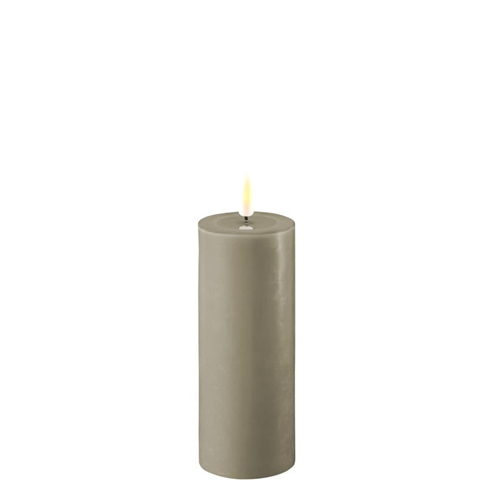 Sand LED Candle D 5 12.5cm