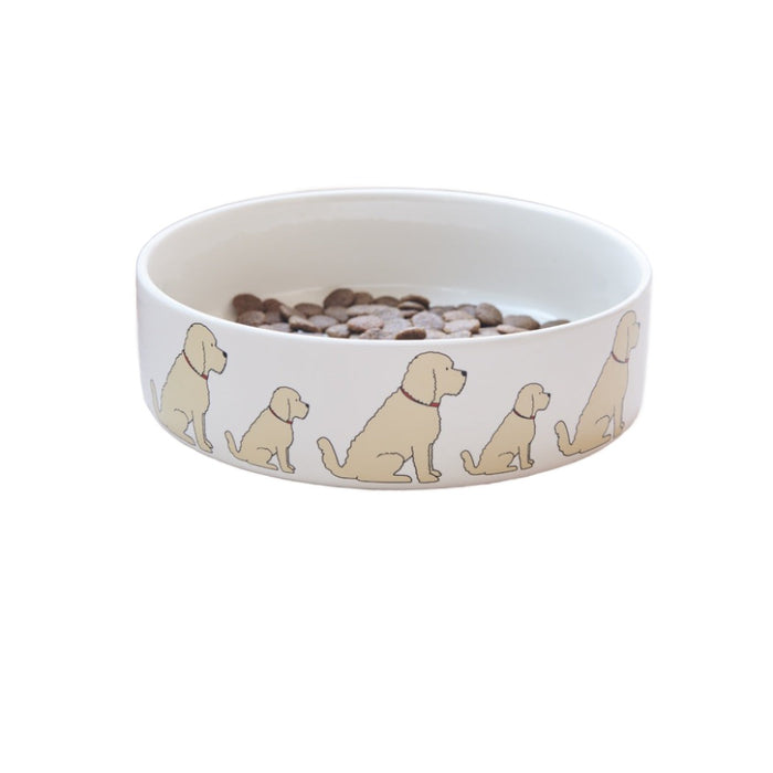 Apricot Cockapoo (Large) Dog Bowl