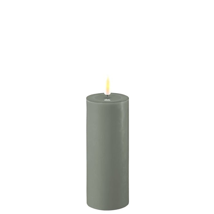Salvie Green LED Candle