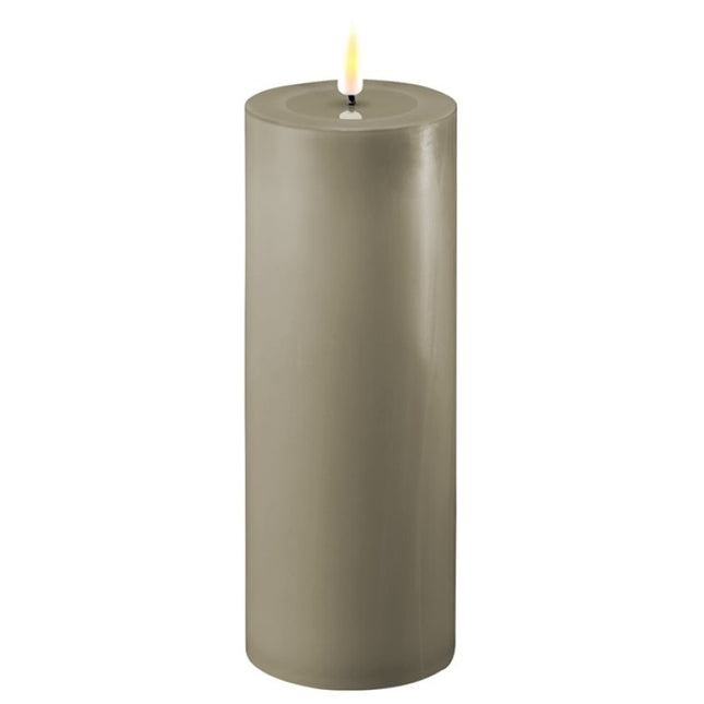 Sand LED Candle D 7.5 20cm