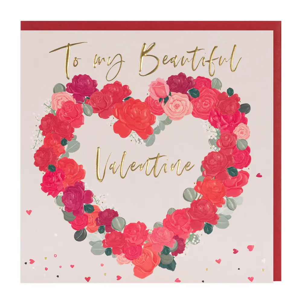 Valentines Day Card - Beautiful Valentine