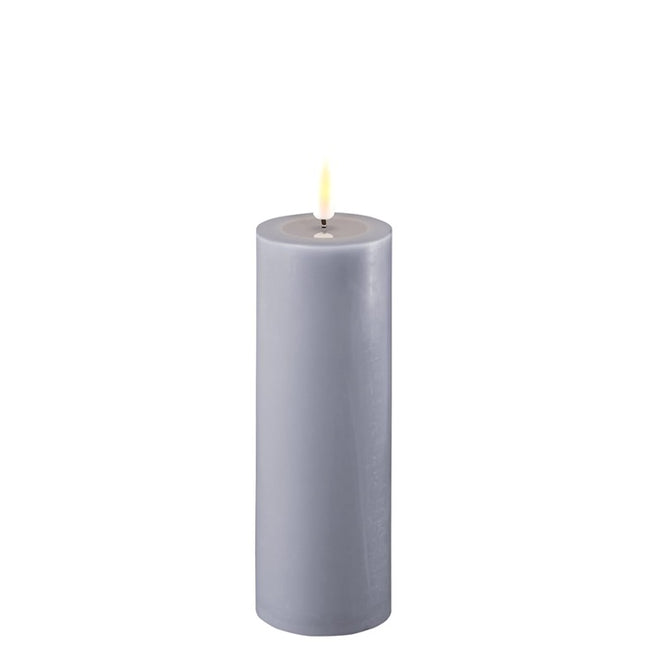 Dusty Blue LED Candle