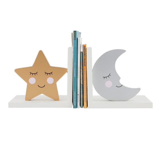 Sweet Dreams Star & Moon Bookends