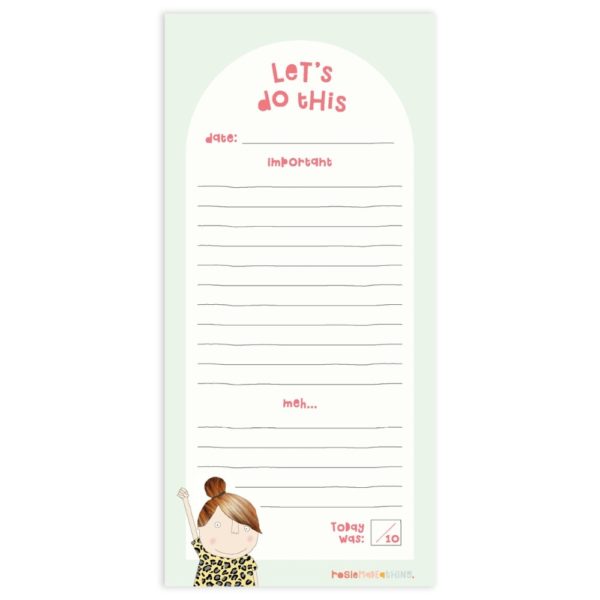 Let's Do This List Pad