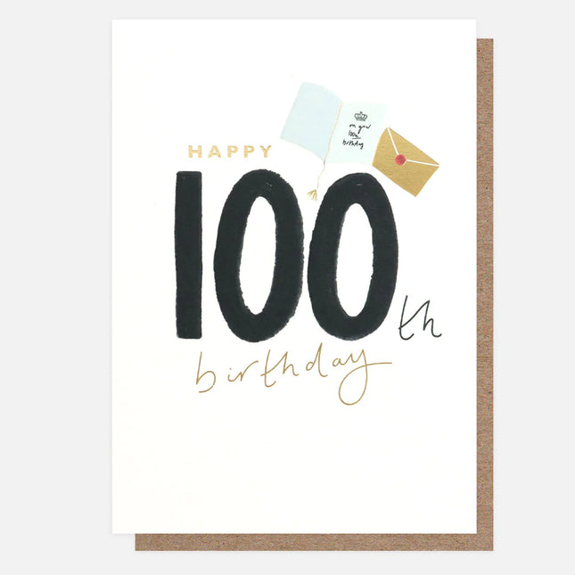 Happy 100th Birthday Letter