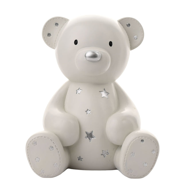 Bambino Large Teddy Resin Money Box