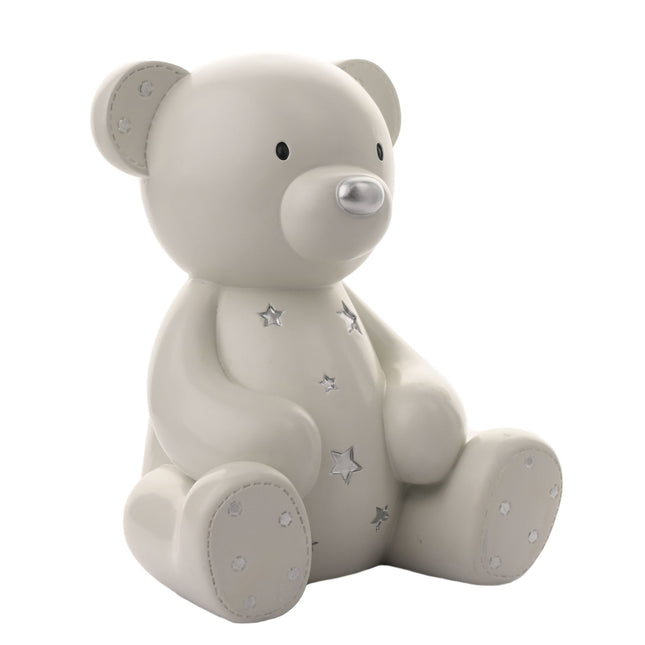 Bambino Large Teddy Resin Money Box